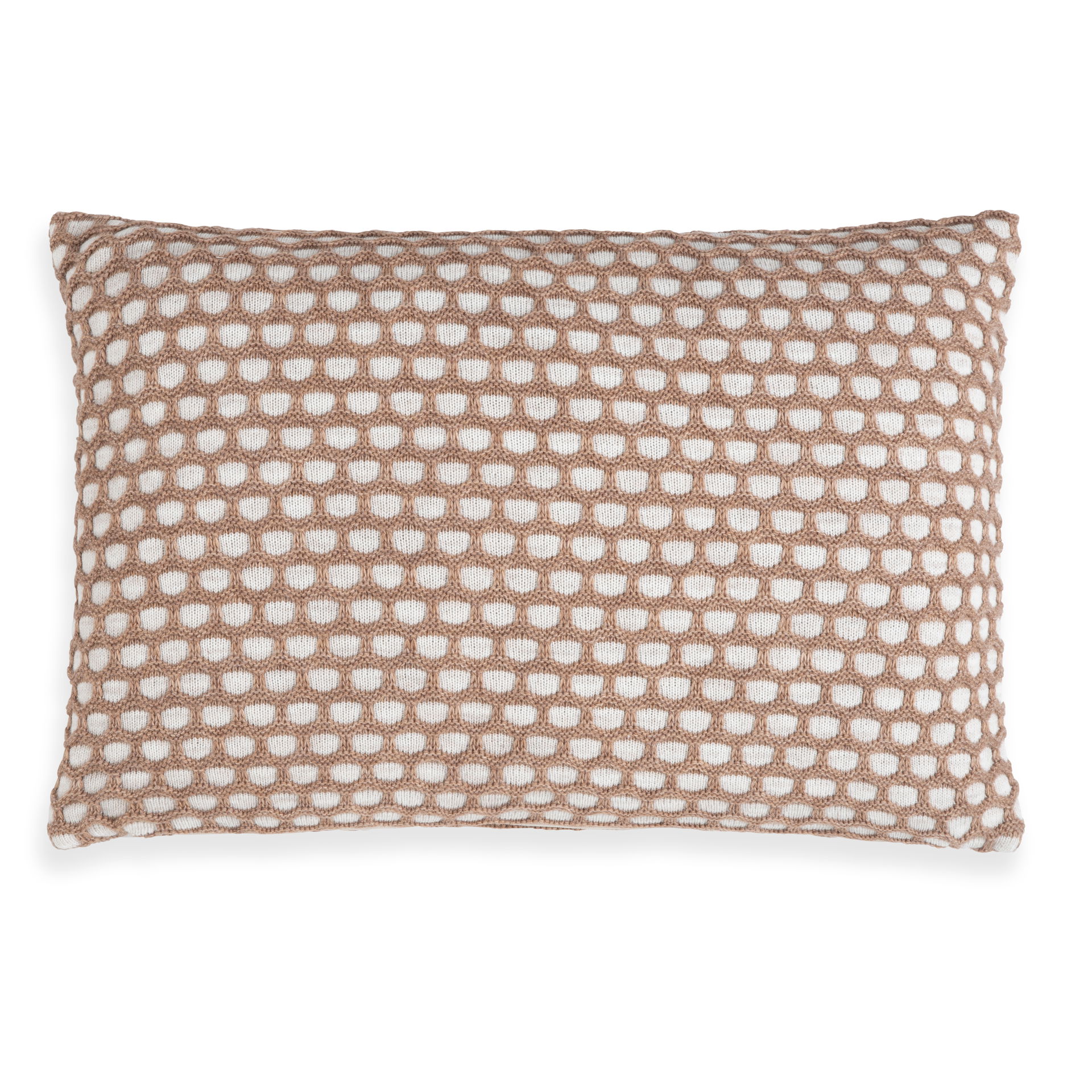 Mila Kissen Beige/Marron - 60x40