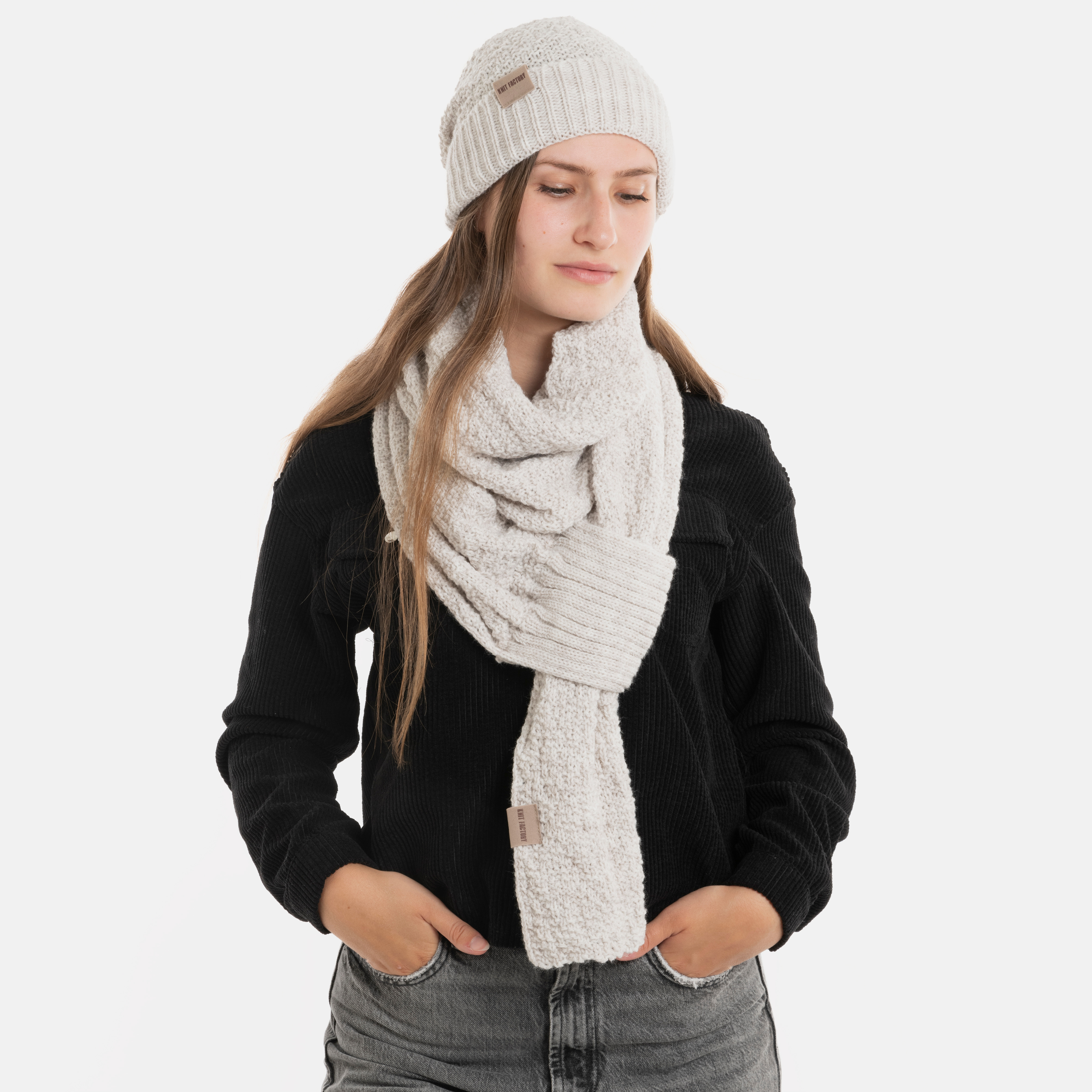 Haze Scarf Beige