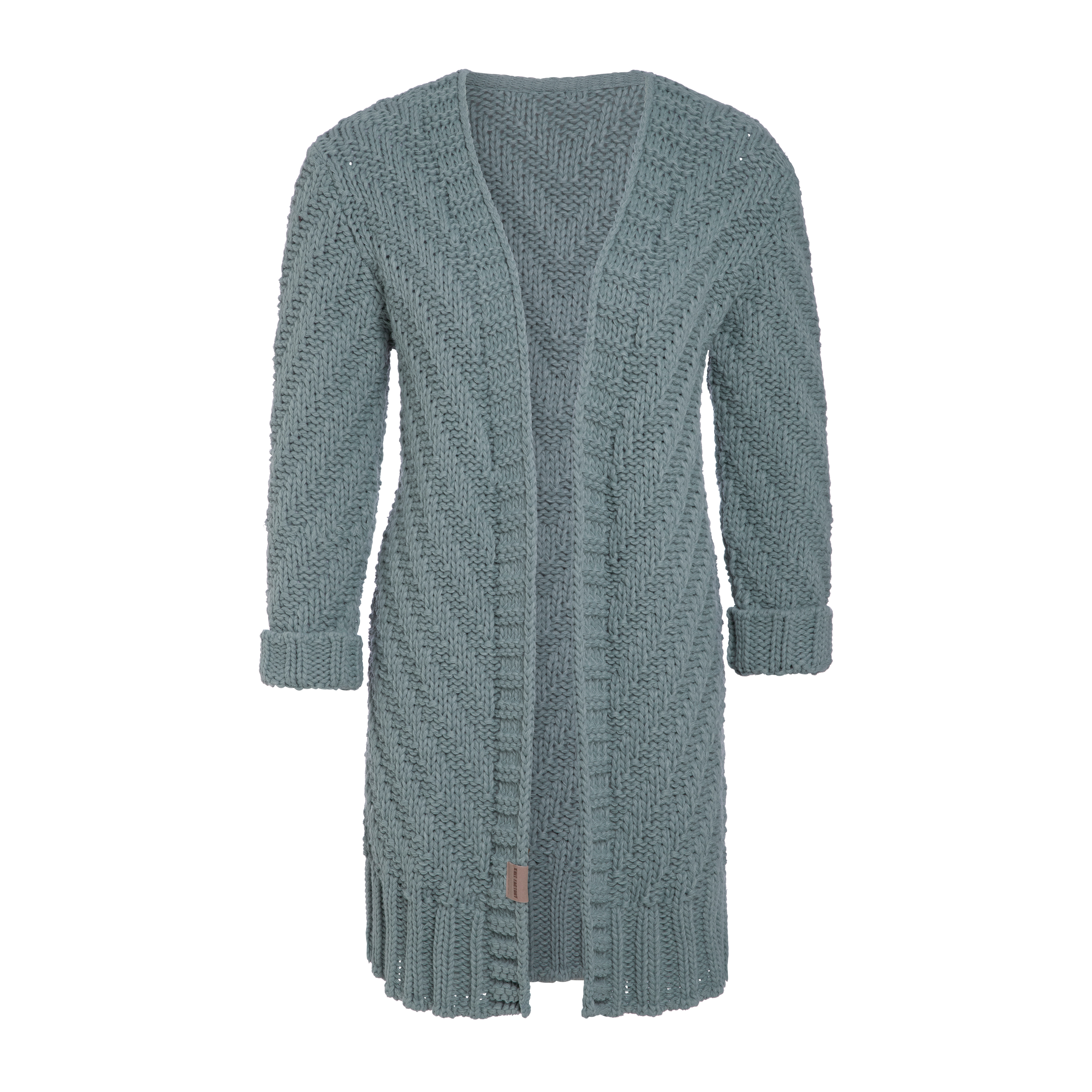 Sally Strickjacke Stone Green - 36/38
