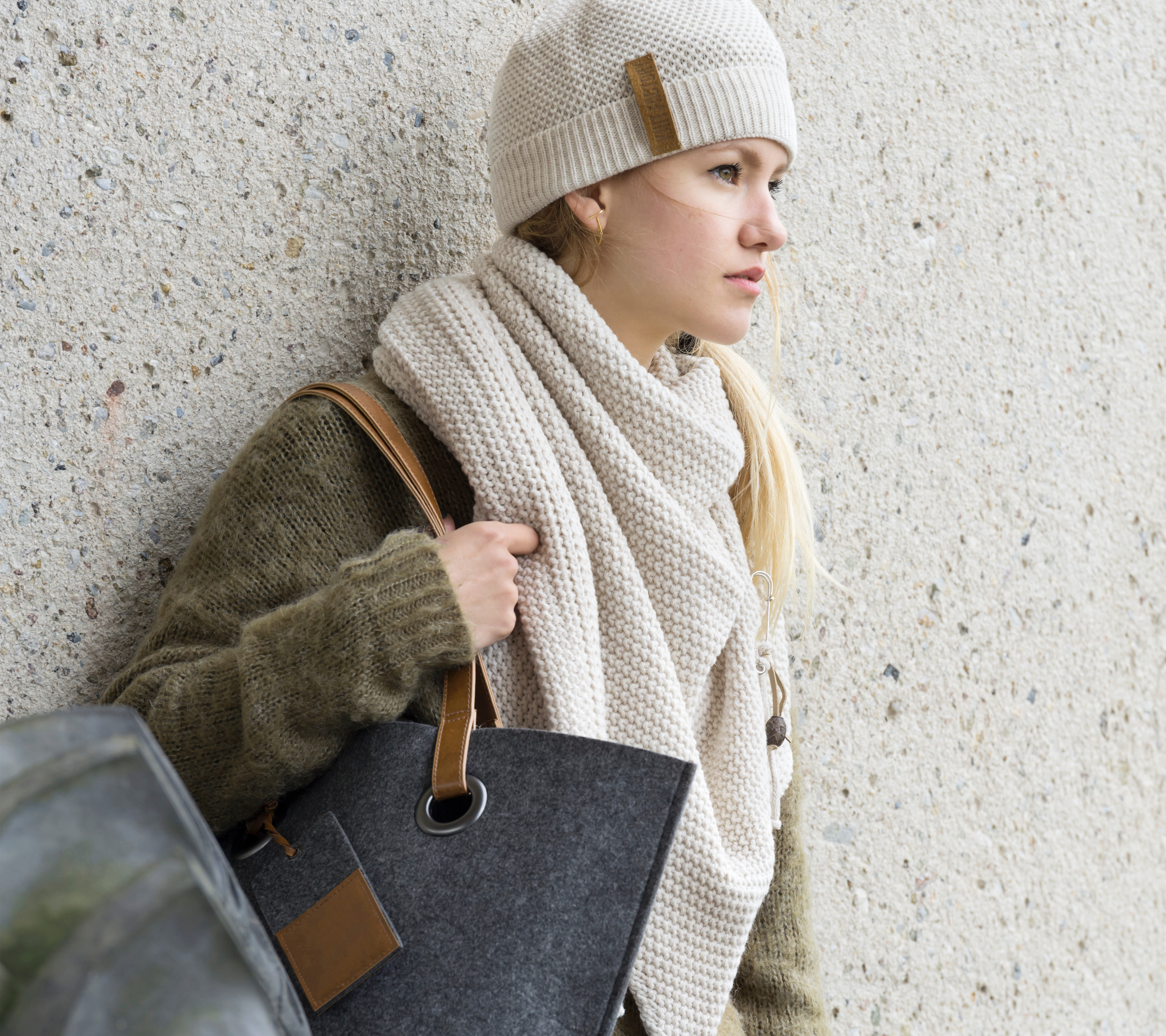 Coco Omslagdoek Beige