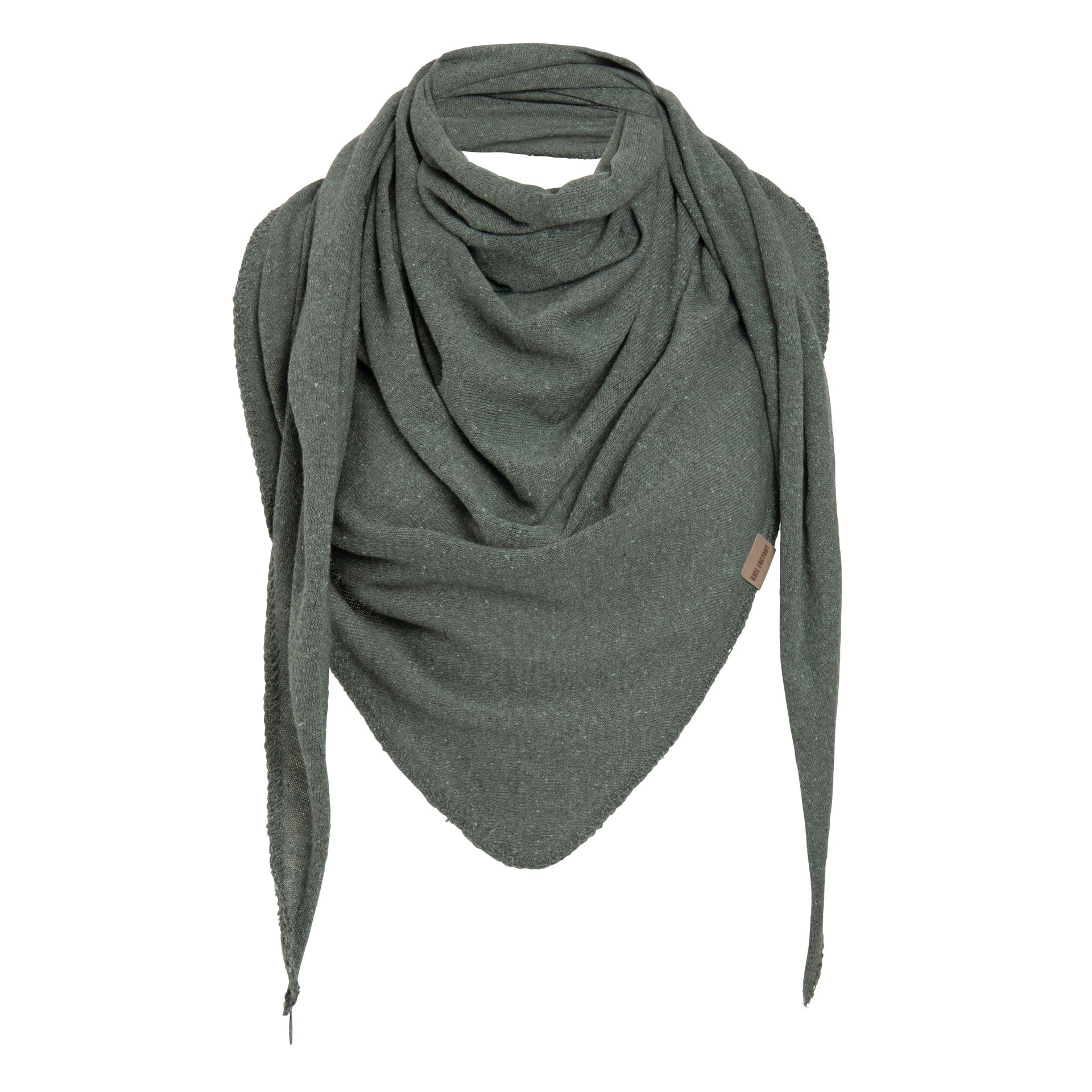 Iris Triangle Scarf Laurel