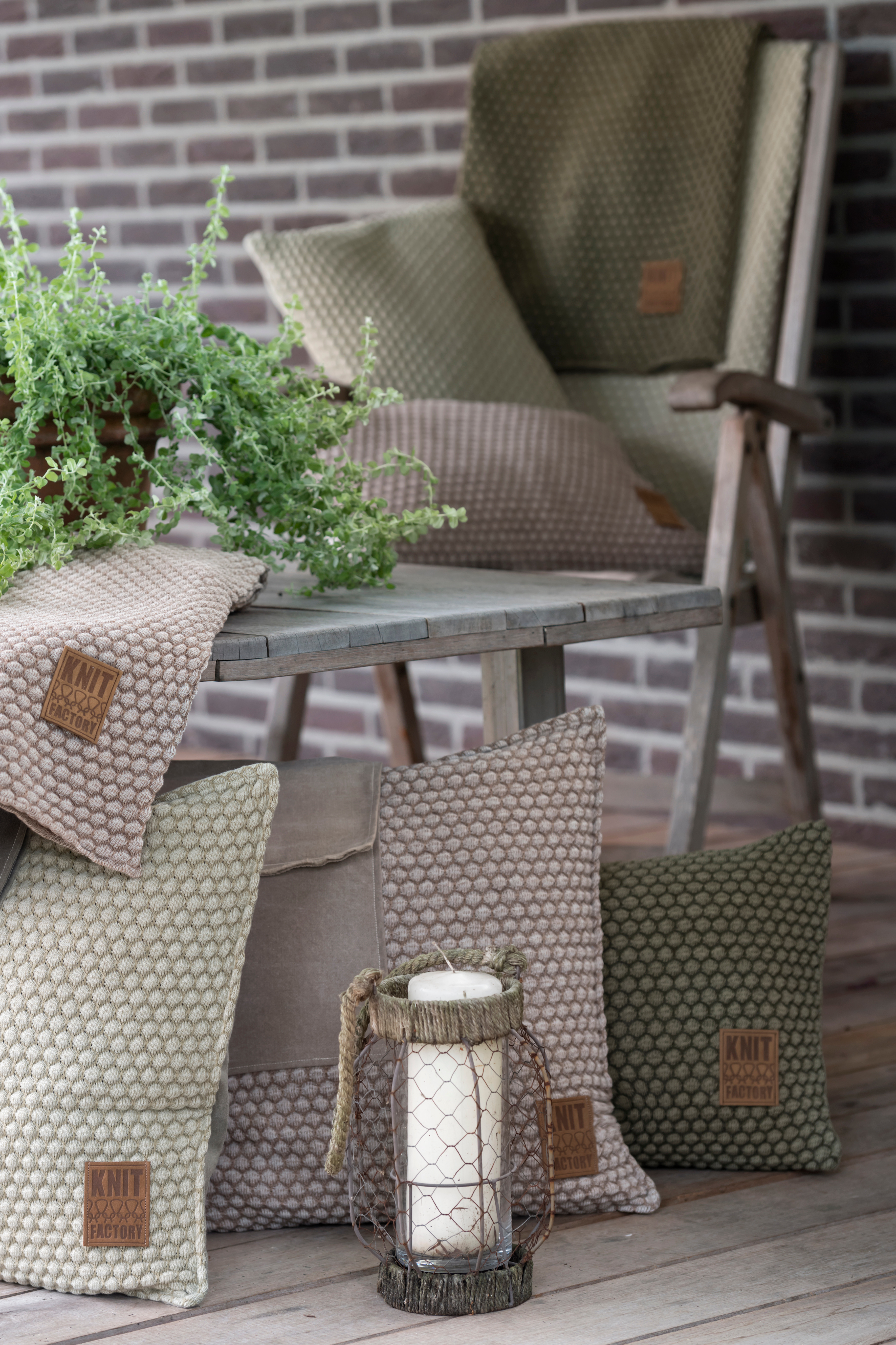 Juul Plaid Marron/Beige