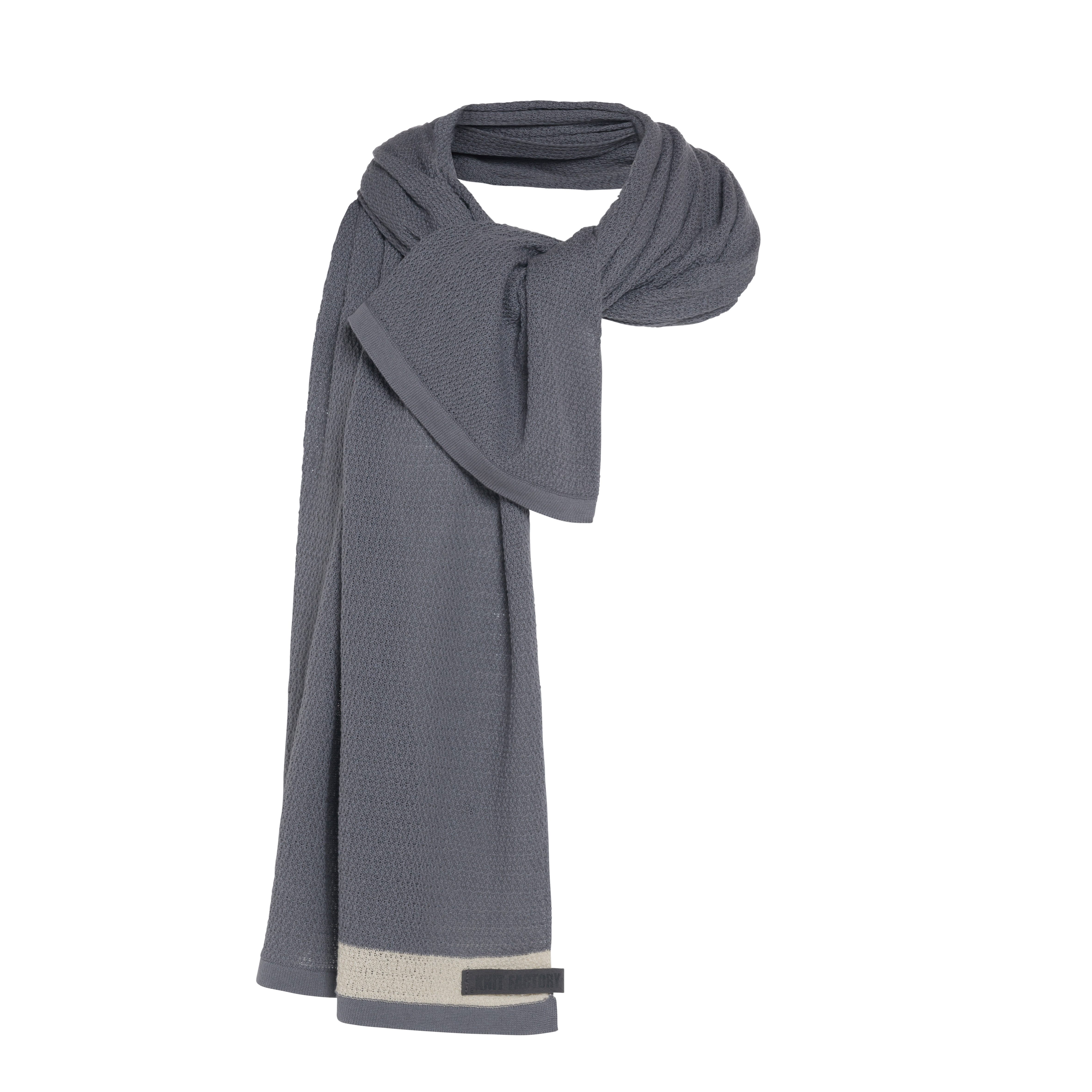 June Scarf Med Grey