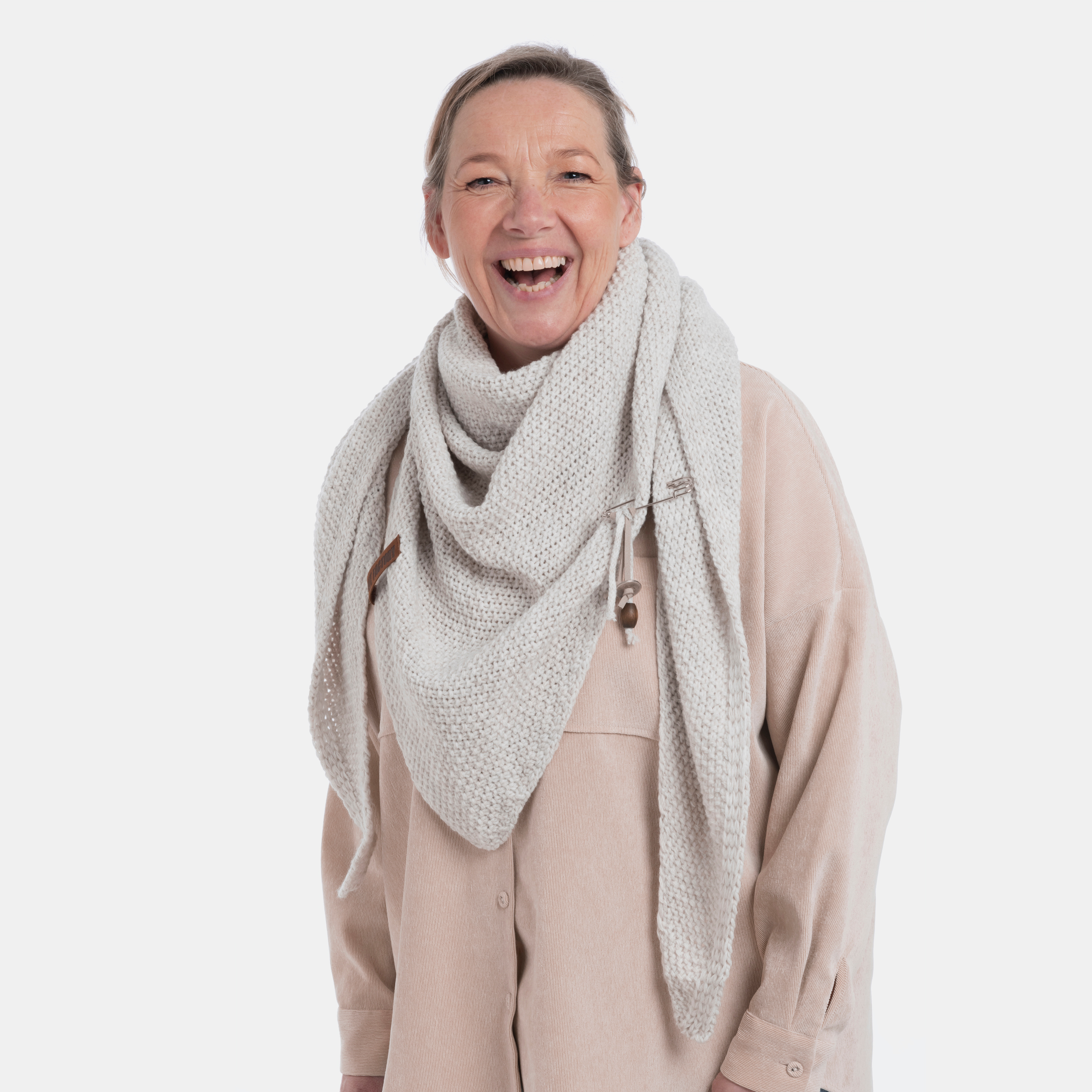 Coco Omslagdoek Beige