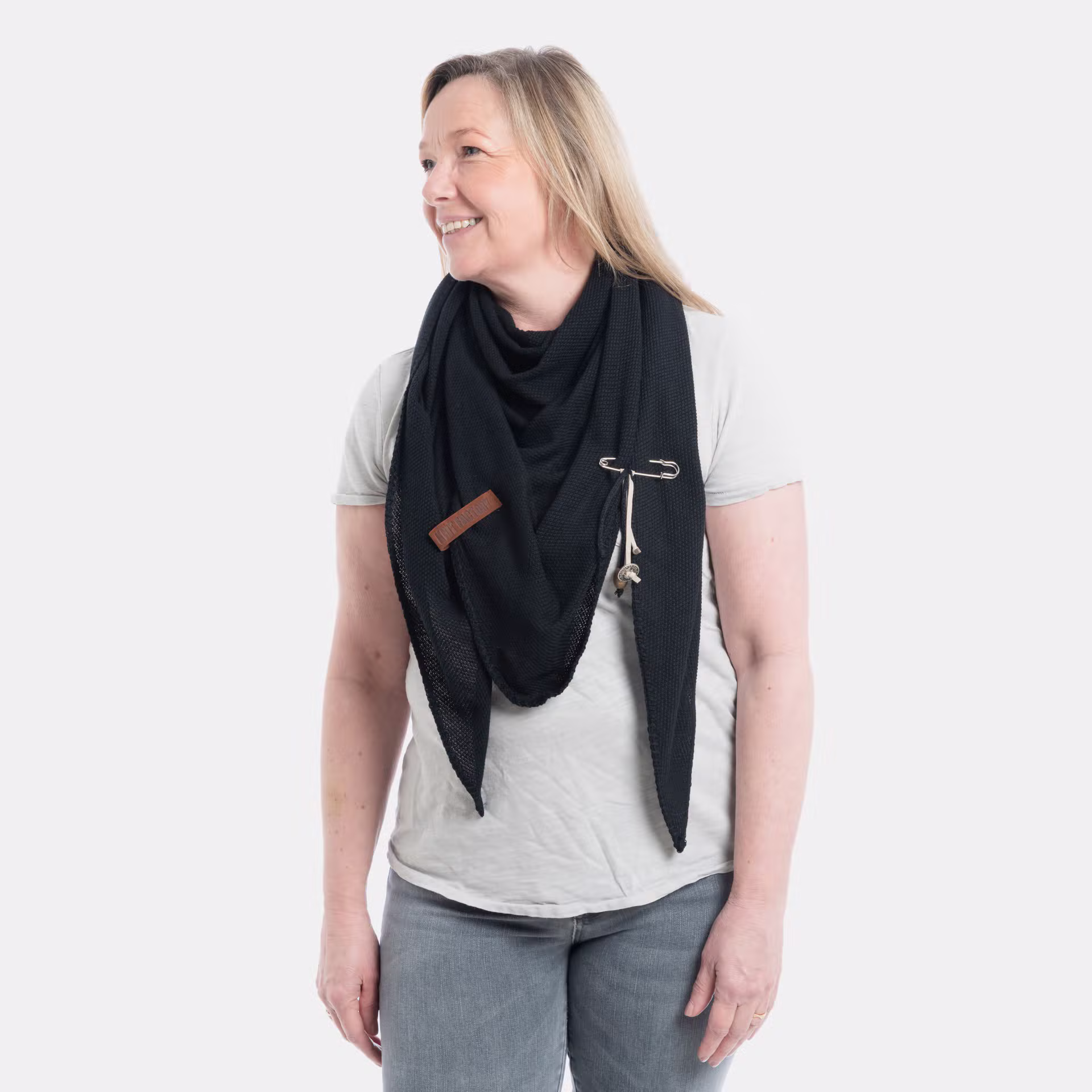 Lola Omslagdoek Zwart
