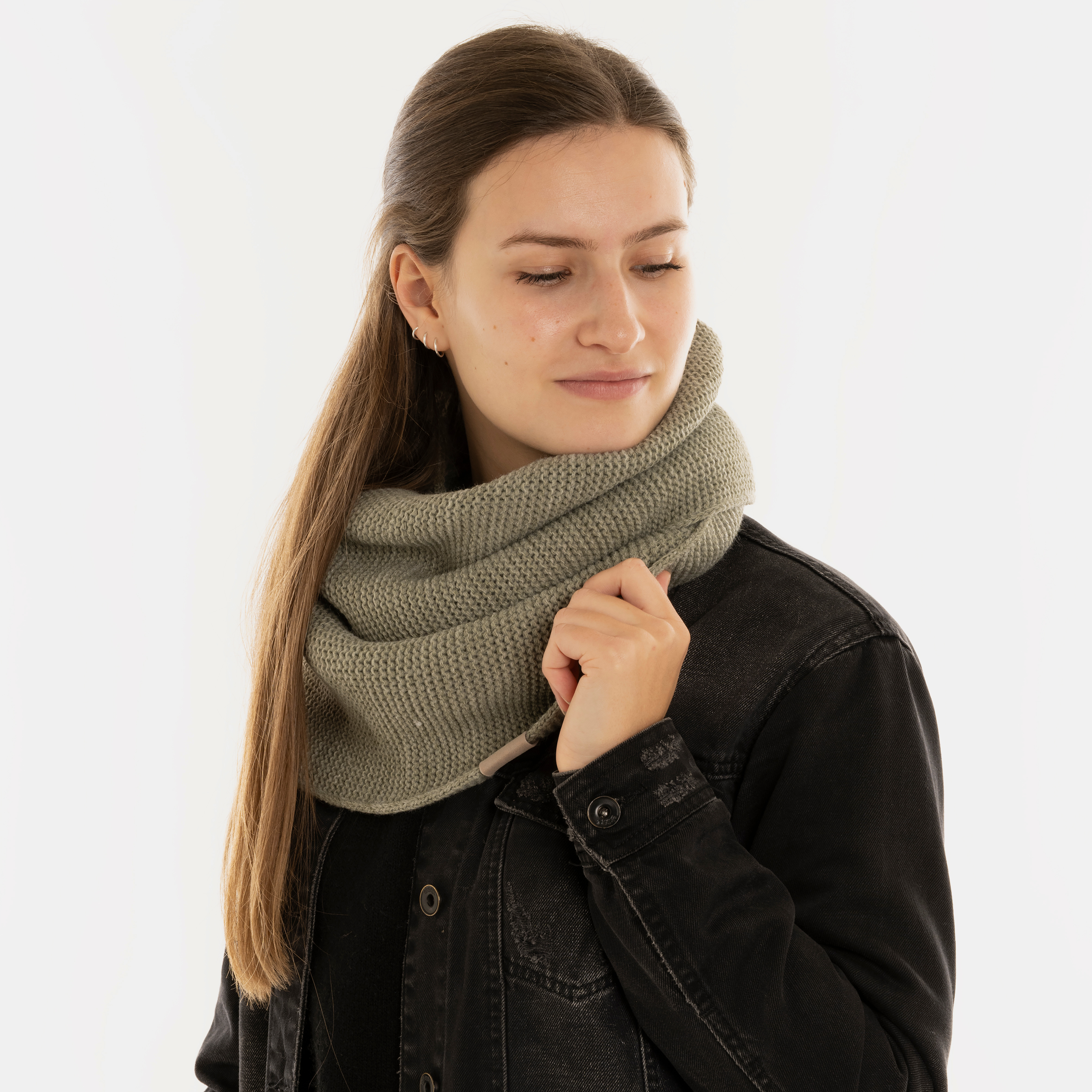 Jamie Infinity Scarf Urban Green