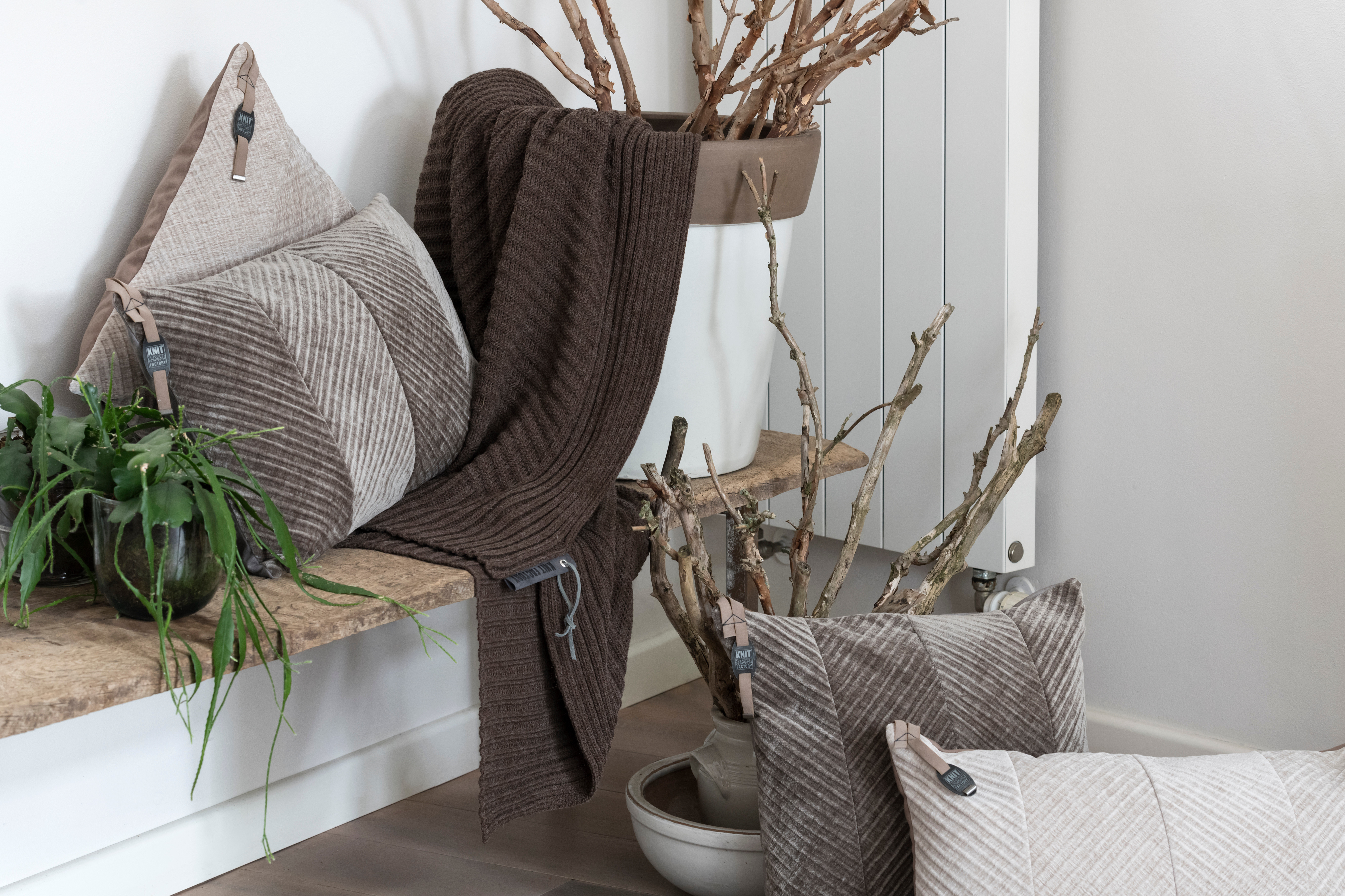 Beau Plaid Donkerbruin