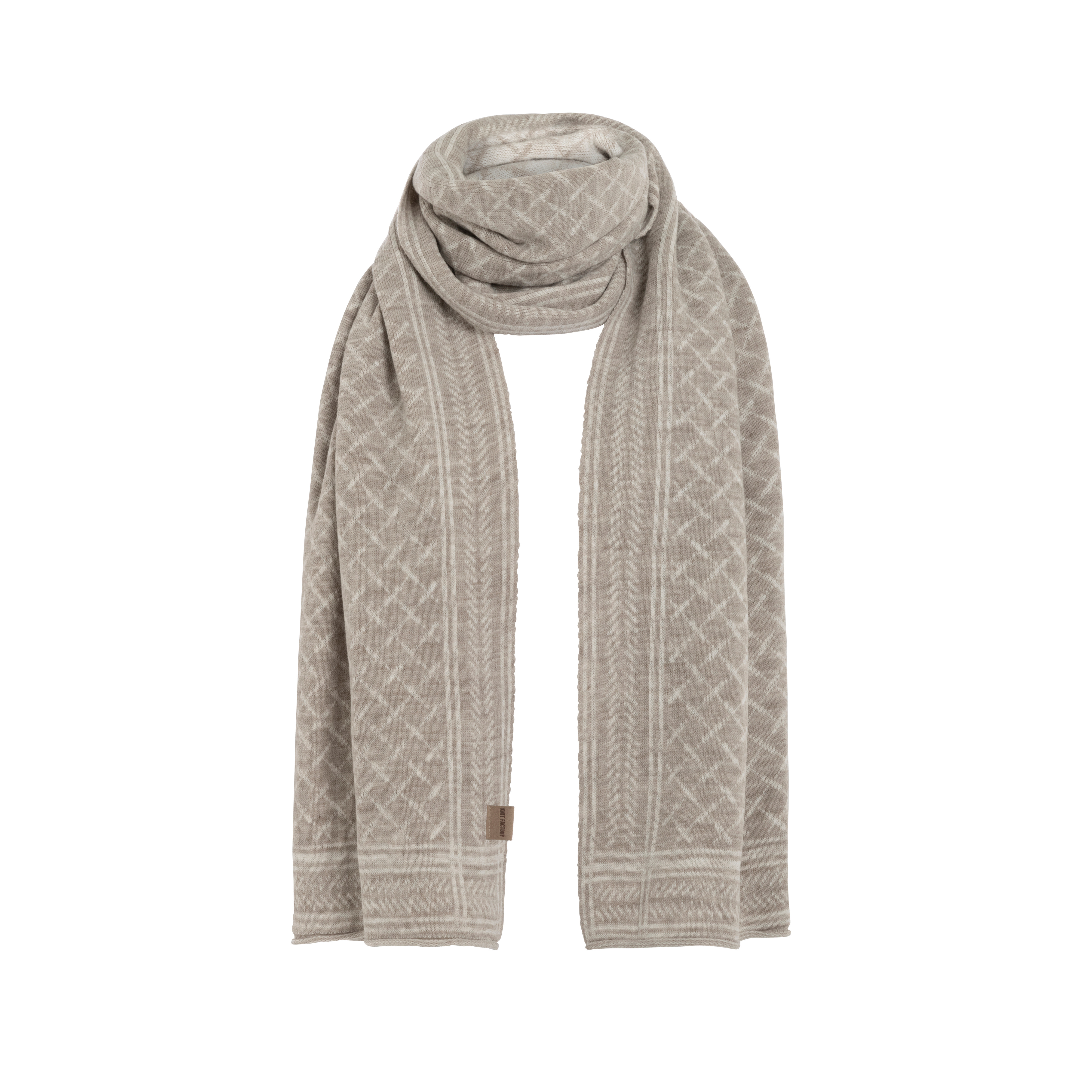 Dusk Schal Iced Clay/Beige