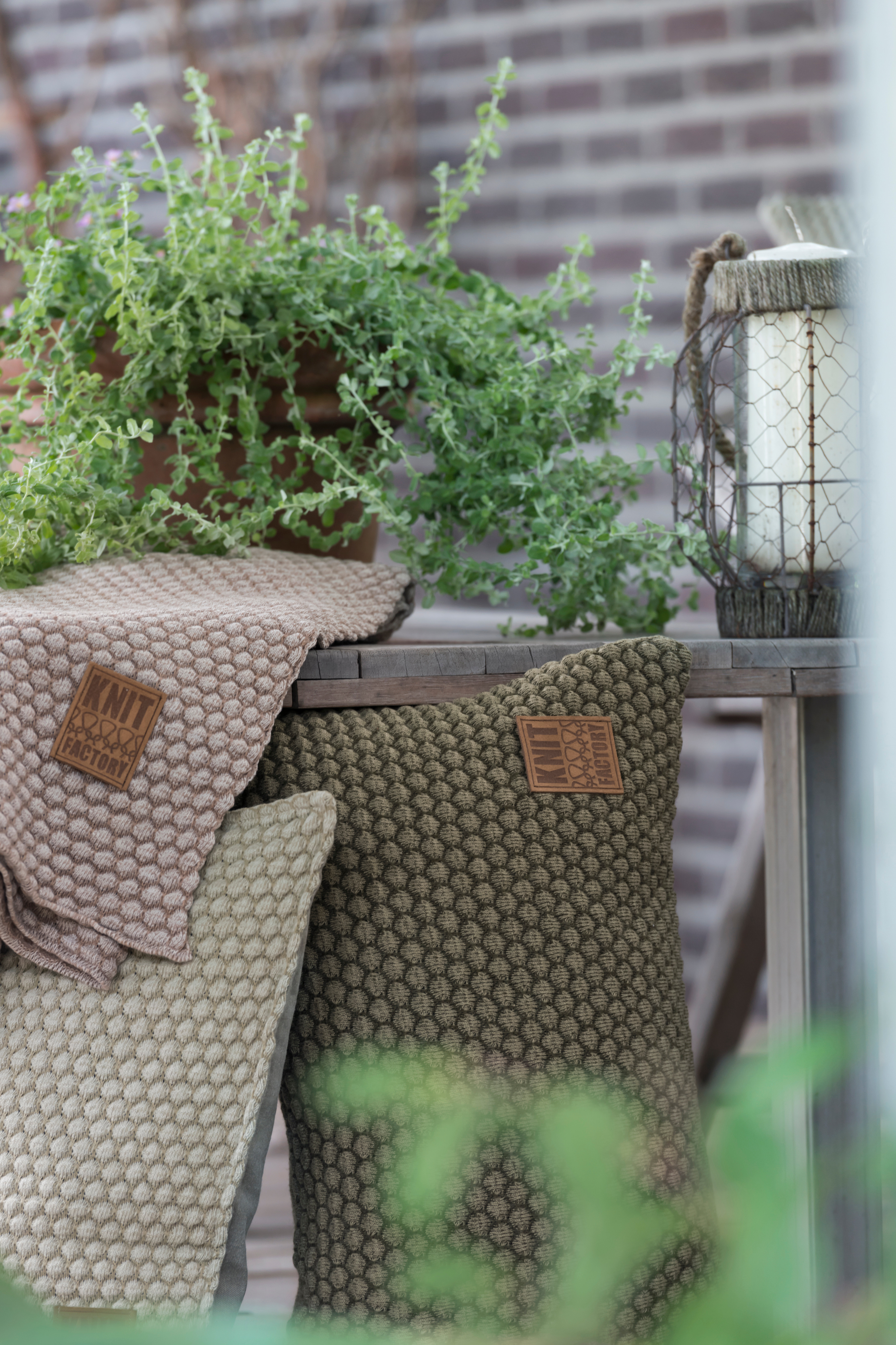 Juul Plaid Marron/Beige