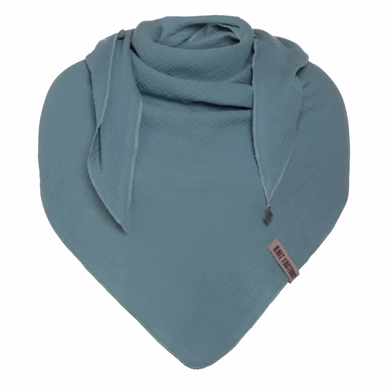 Liv Triangle Scarf Stone Green