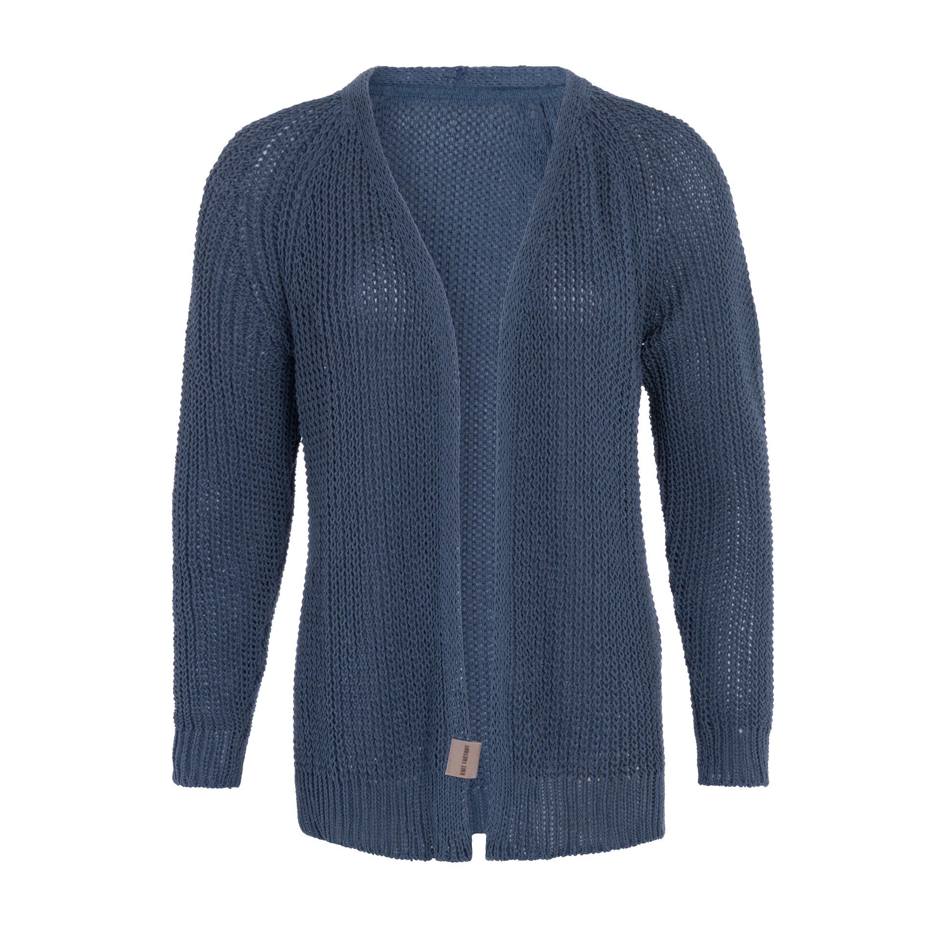 Daisy Kort Gebreid Vest Jeans - 40/42